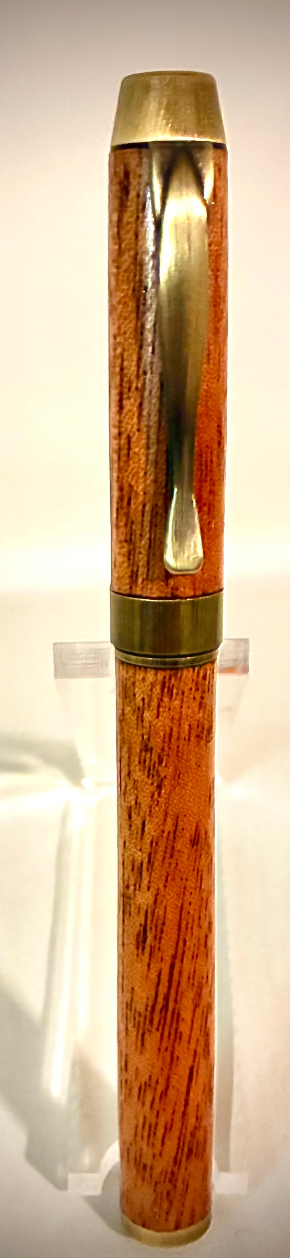 Executive Rollerball pen-Mahogany