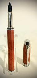 Executive fountain pen - Padauk - cartridge or refillable reservoir fed